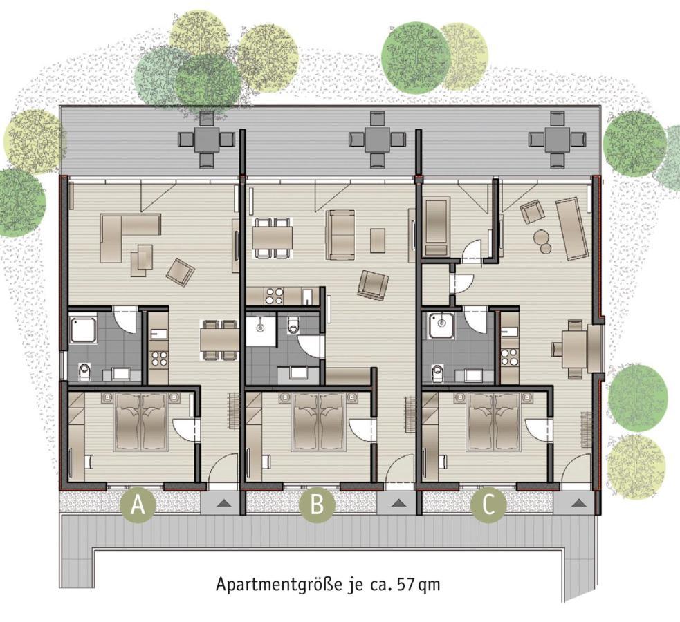 Steigerwald-Apartments Ebrach Екстер'єр фото